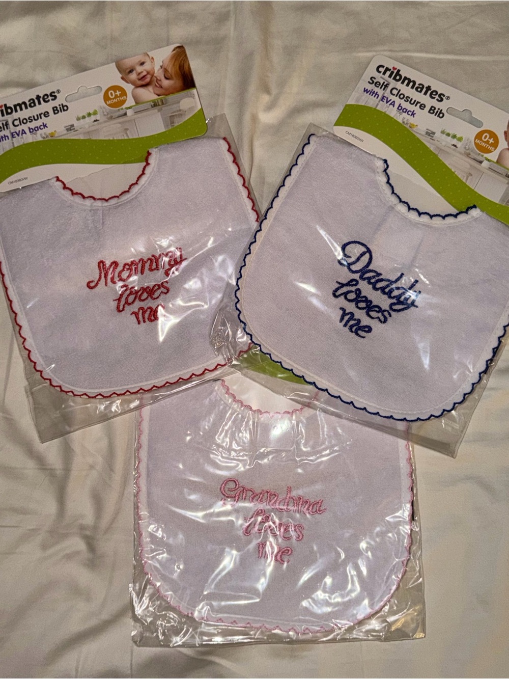 3 Pack Cribmates Bibs